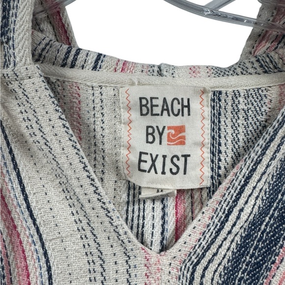 Beach by Exist Striped Long Sleeve Cotton Hoodie Size Medium - Picture 7 of 10